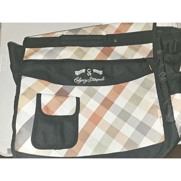 Vintage Calgary Stampede Messenger Bag 18x15x5 - Picture 9 of 9